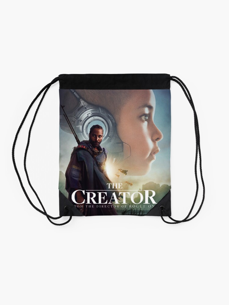 Discover The Creator Movie Drawstring Bag