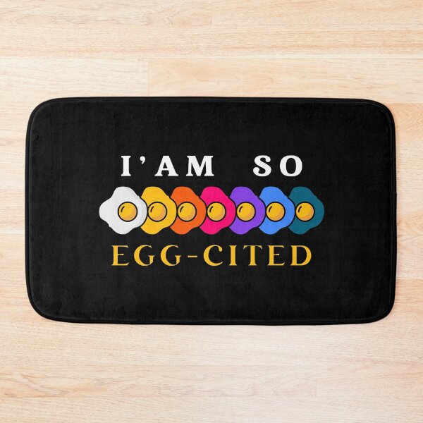 Item preview, I'm So Egg-cited Vintage Retro designed and sold by Hugo Bloke.