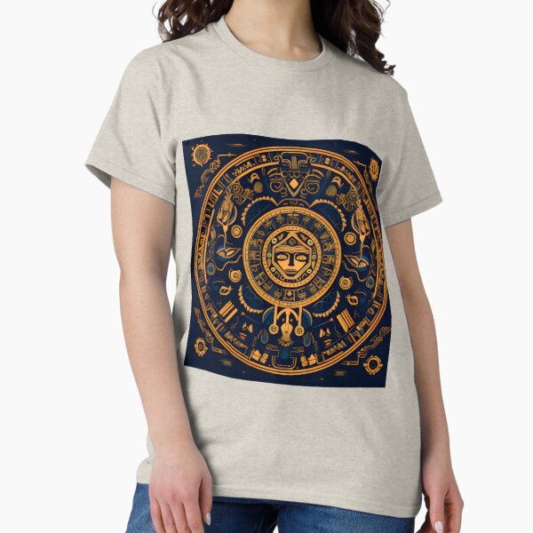 Vista previa del artículo con la obra «azteca», diseñado y vendido por FabulTrend.