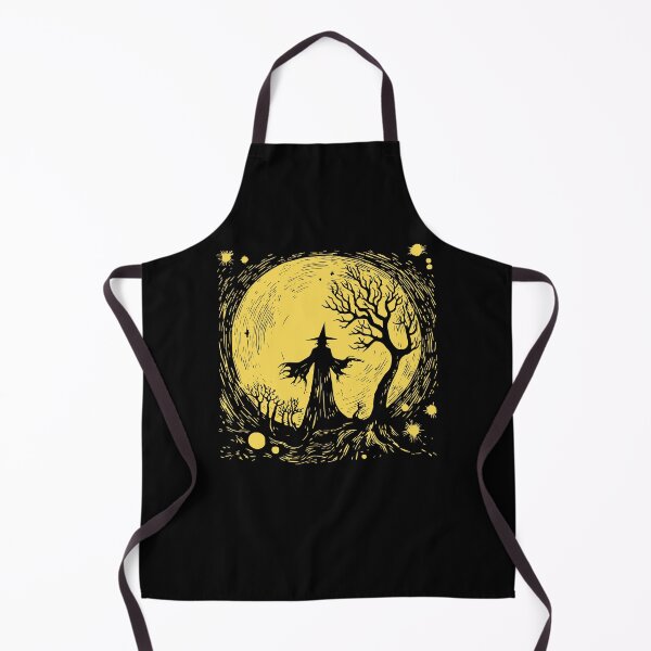 Item preview, Linocut Witch designed and sold by Texterns.