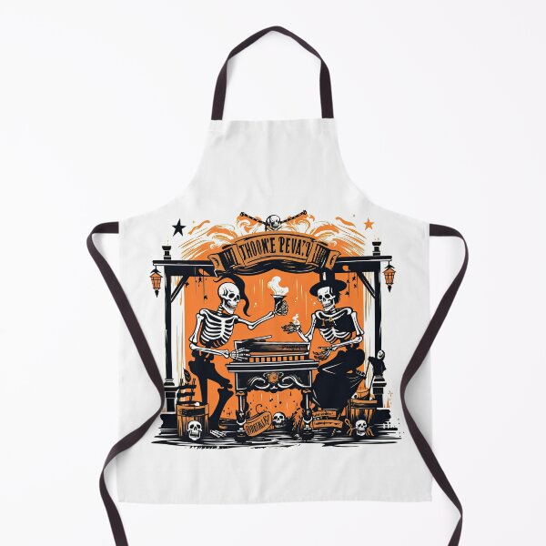 Item preview, Eerie Halloween Street Scene with Dancing Skeleton and Skull 2 designed and sold by eyestetix.