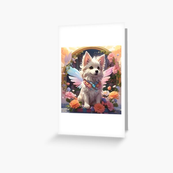Dog Angel Heaven Shiba Inu Illustration Stock Vector (Royalty Free