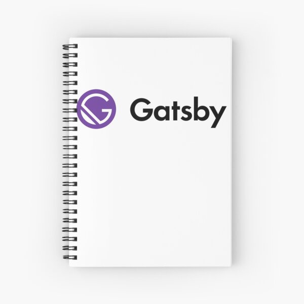 GatsbyJS Logo Spiral Notebook