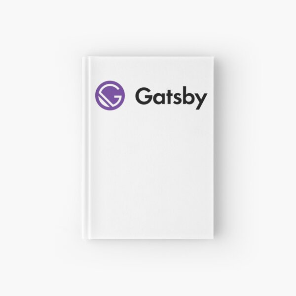 GatsbyJS Logo Hardcover Journal