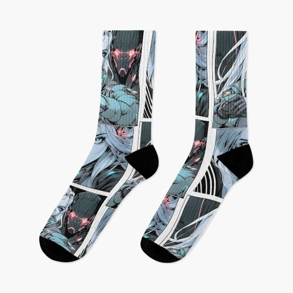Item preview, cyberpunk waifu manga designed and sold by defpoint.