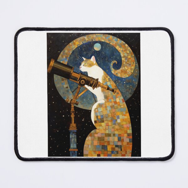 Item preview, CreativeCatsCo. In the style of Gustav Klimt designed and sold by HeartConcub.