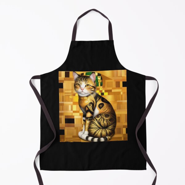Item preview, Gustav Klimt Cat designed and sold by HeartConcub.