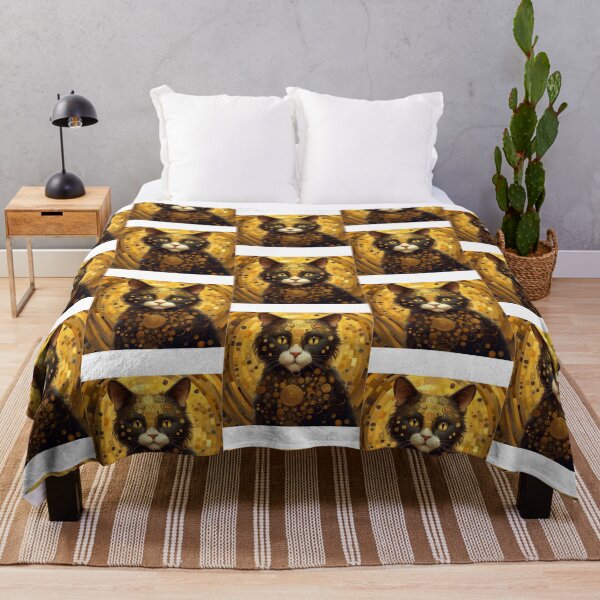 Item preview, Gustav Klimt Cat           designed and sold by HeartConcub.