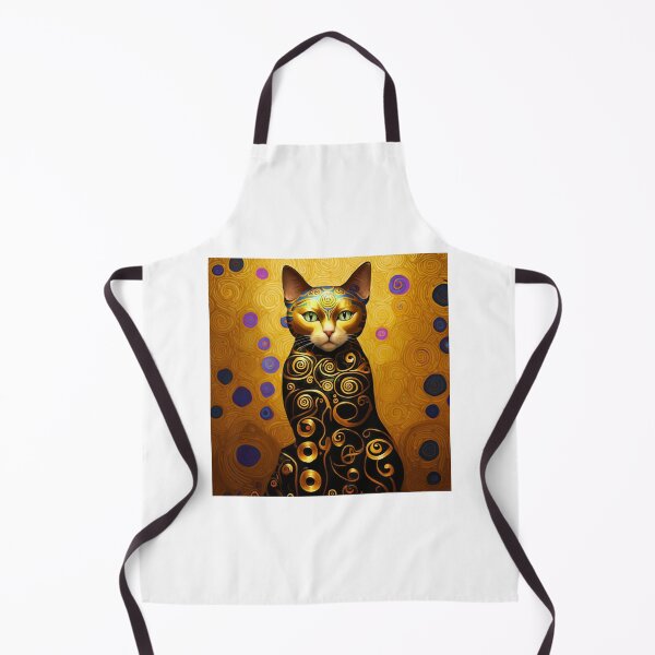 Item preview, Gustav Klimt Cat designed and sold by HeartConcub.