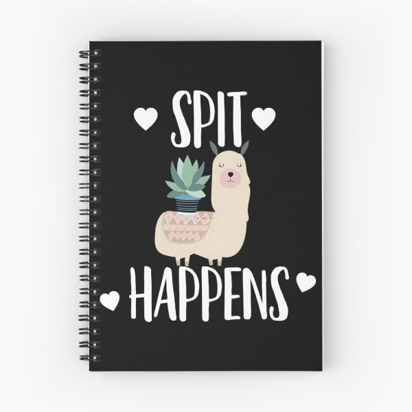 Item preview, Spit Happens Llama  	 designed and sold by ljslabxlyv71.