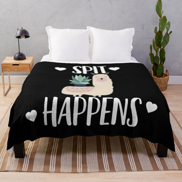 Item preview, Spit Happens Llama  	 designed and sold by ljslabxlyv71.