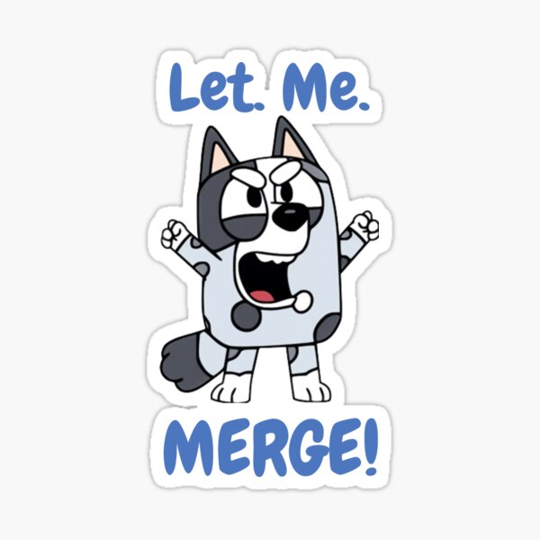  PentaPrinting Warehouse Please Let Me Merge Before I Cry Funny  Car Bumper Decal Sticker 6 Wide (White) : Sports & Outdoors