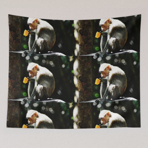 Item preview, A Monkey is eating something designed and sold by Rav33822.