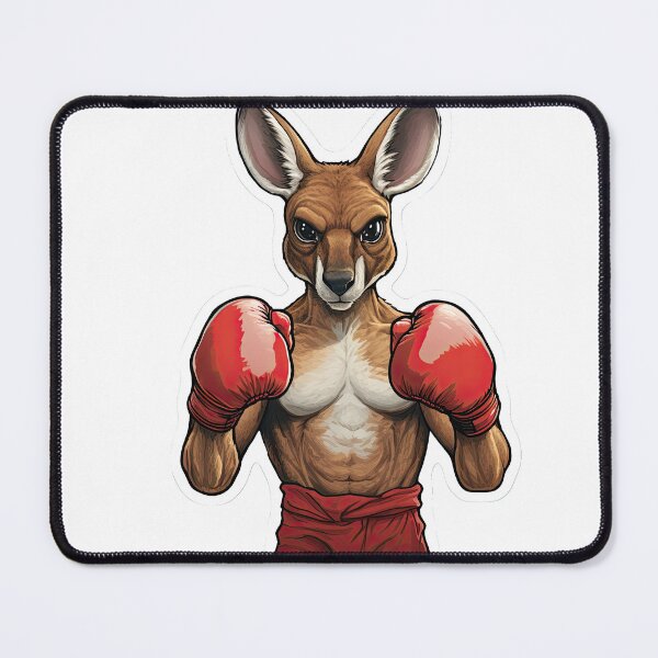 Item preview, Kangaroo with boxing gloves designed and sold by abmkf.