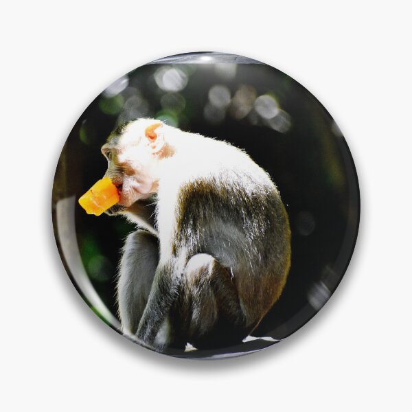 Item preview, A Monkey is eating something designed and sold by Rav33822.