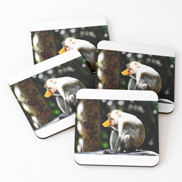 Item preview, A Monkey is eating something designed and sold by Rav33822.
