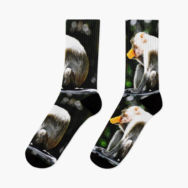 Item preview, A Monkey is eating something designed and sold by Rav33822.