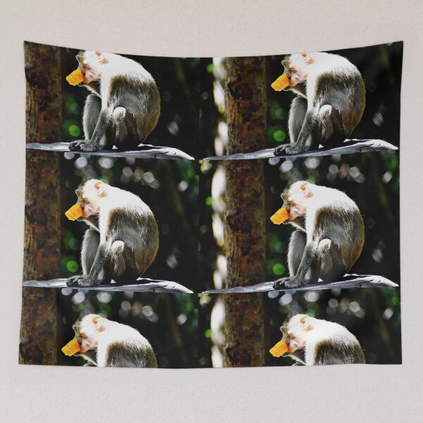 Item preview, A Monkey is eating something designed and sold by Rav33822.
