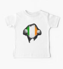 Ireland Flag. Proud Irish on St. Patrick's Day Baby Tee