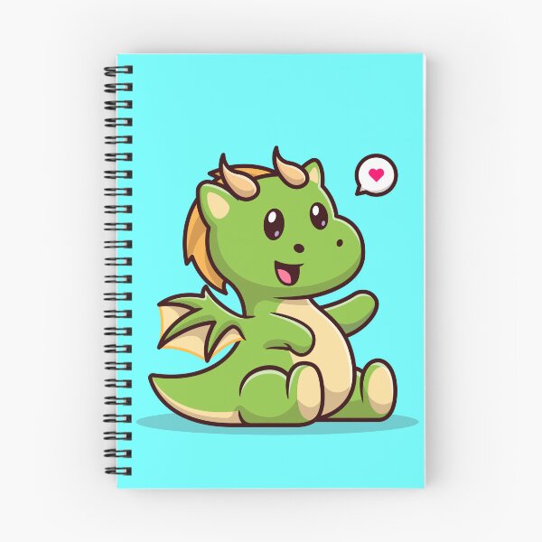 Item preview, Cute Baby Green Dragon Sitting Cartoon Vector Icon designed and sold by hjian8219.