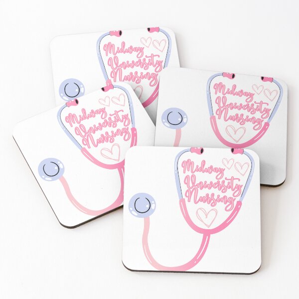 Item preview, Midway University Nursing - Pink Stethoscope designed and sold by Kelsey Gideon.