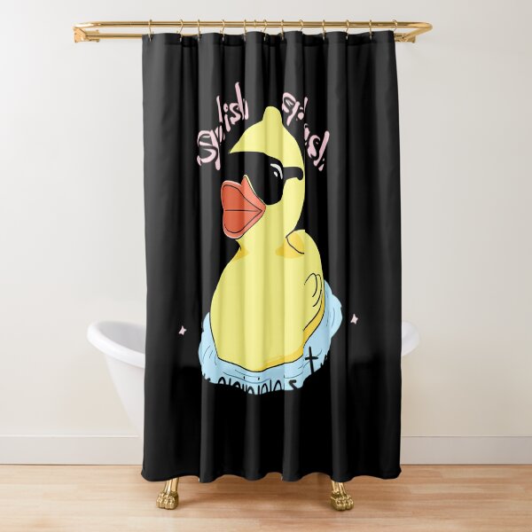 Splish Splash Shower Curtains for Sale