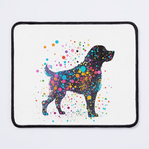 Item preview, Happy International Dot Day for kids and adults - Cute Dog with Colored Dots designed and sold by smailjr.