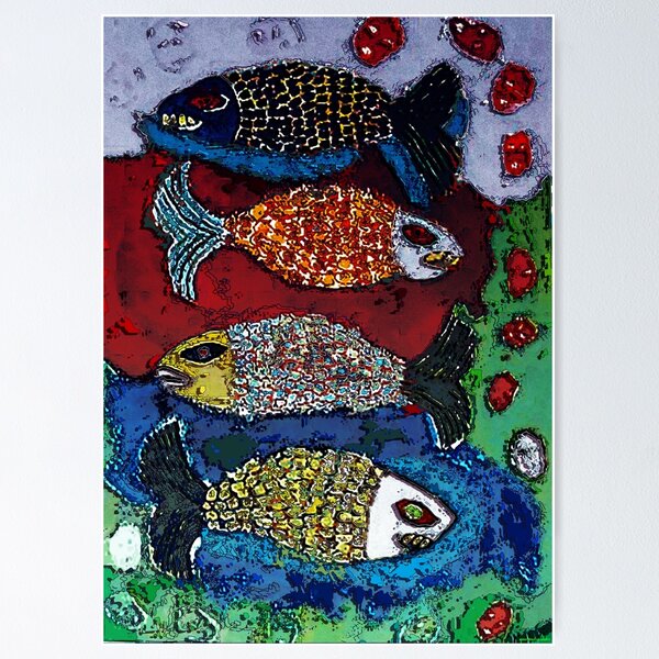 Item preview, Fishpunk designed and sold by Angelina Elander.