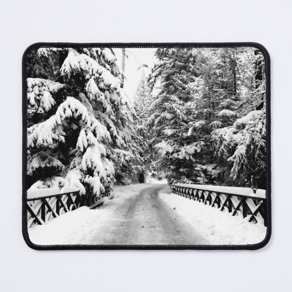 Item preview, Rural snow path in the woods designed and sold by Michaelerch.