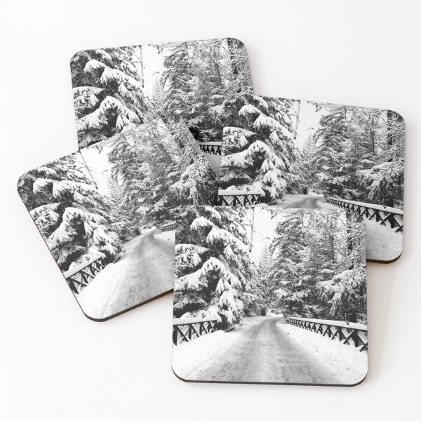 Item preview, Rural snow path in the woods designed and sold by Michaelerch.