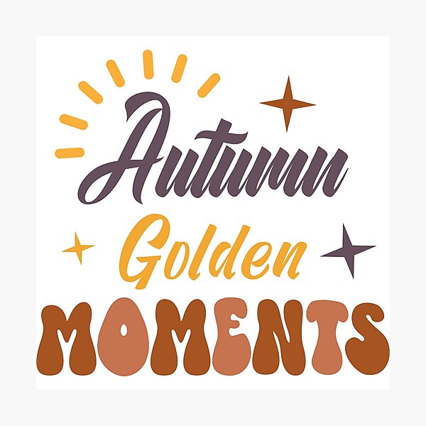 Item preview, Autumn Golden Moments designed and sold by AnimatizStore.