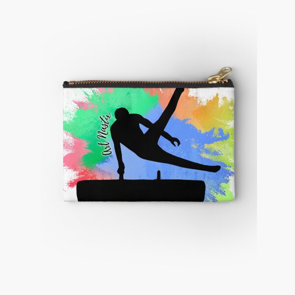 Item preview, Male Gymnast Pommel Horse Silhouette Art designed and sold by ArtNastix.