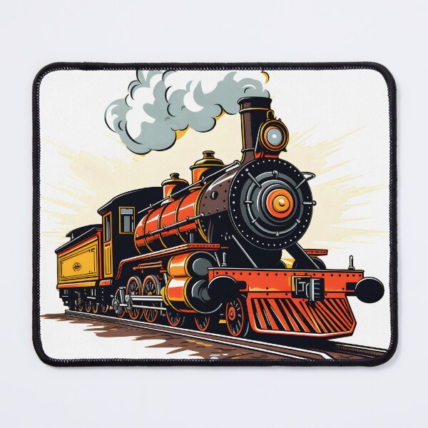 Item preview, Vintage Steam Locomotive designed and sold by aigcx.