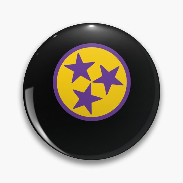 Item preview, Gold _amp_ Purple Tri-Star designed and sold by Tonzodan.