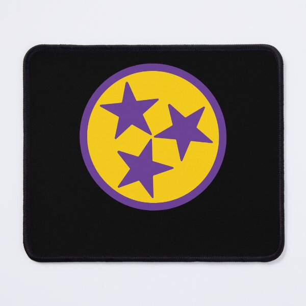 Item preview, Gold _amp_ Purple Tri-Star designed and sold by Tonzodan.