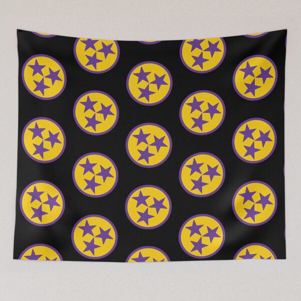 Item preview, Gold _amp_ Purple Tri-Star designed and sold by Tonzodan.