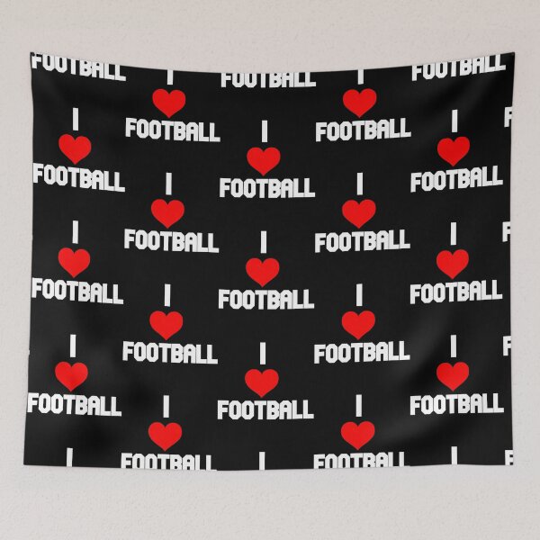 Item preview, I Love Football designed and sold by Tonzodan.