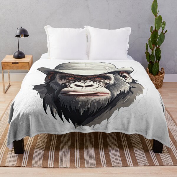 Item preview, White gorilla in snapback designed and sold by abmkf.