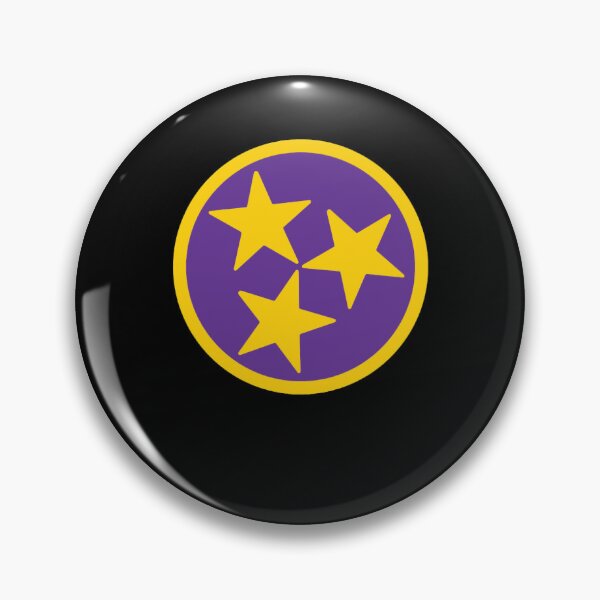 Item preview, Purple _amp_ Gold Tri-Star designed and sold by Tonzodan.