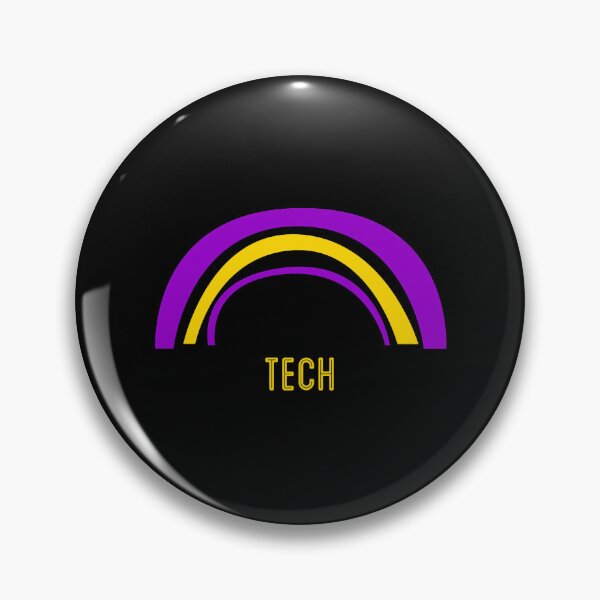 Item preview, Purple and Yellow Tech Rainbow Design designed and sold by Tonzodan.