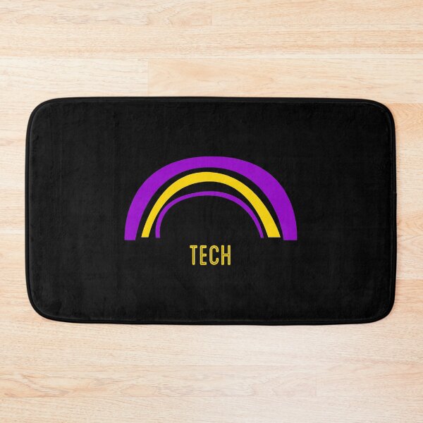 Item preview, Purple and Yellow Tech Rainbow Design designed and sold by Tonzodan.