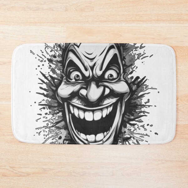 Item preview, Crazy Face Smiley Cool Art designed and sold by Dioscuri Digital.