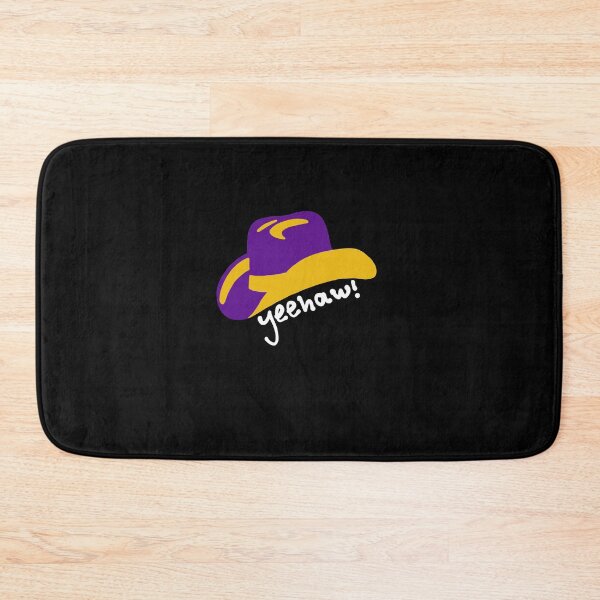 Item preview, Yeehaw! Purple _amp_ Gold Cowboy Hat designed and sold by Tonzodan.