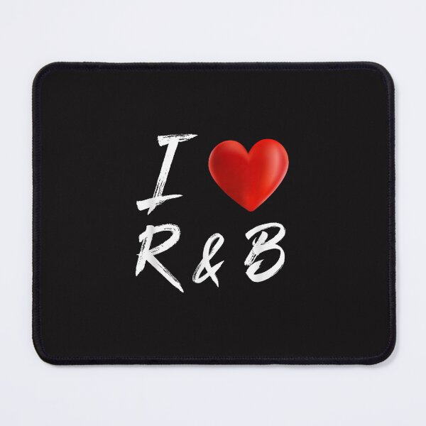 Item preview, I Love Heart R&B Music T Shirt designed and sold by RosemaryHarwell.