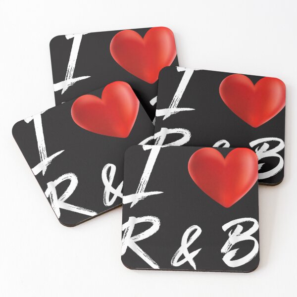 Item preview, I Love Heart R&B Music T Shirt designed and sold by RosemaryHarwell.