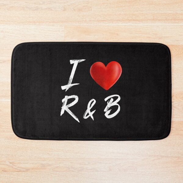 Item preview, I Love Heart R&B Music T Shirt designed and sold by RosemaryHarwell.