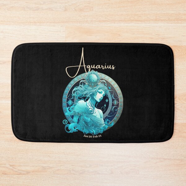 Item preview, Aquarius Zodiac Sign with its Ruling Planet Uranus designed and sold by ieluxury.