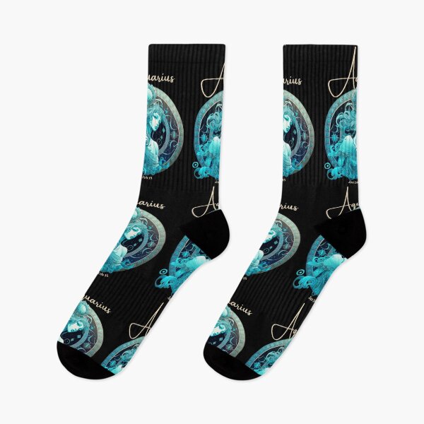 Item preview, Aquarius Zodiac Sign with its Ruling Planet Uranus designed and sold by ieluxury.