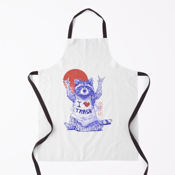 Item preview, I Love Trash Cute Funny Metal Raccoon Gift Classic designed and sold by NiaBayerr.