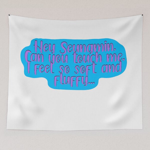 Item preview, Hey Seungmin - Soft and Fluffy designed and sold by PurrfectPixels.